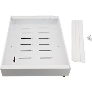 Expandable Pull Out Cabinet, Carbon Steel Slide Out Drawer for Cabinets, Width from 124. to 2047. Inches with 4 Removable Dividers, No Drill Installation