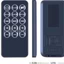 Replacement Remote Control Intended for Twin Star Twin-Star International Classic Flame 26MMS90048