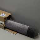 Machine Washable Runner Rug 32" x 96", Non Slip Kitchen Mat for Floor, Absorbent Entryway Rug for Kitchen, Bedroom, Living Room, Hallway, Door (Roll Packing) (Grey)