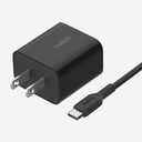Belkin 25W USB-C Power Charger for iPhone (20W) and Samsung (25W) - Black