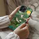 Esdot Cute Case for iPhone 15 Pro Max,Compatible with Magsafe,Trendy Floral
