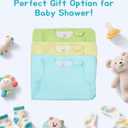 0.5 TOG Rayon from Bamboo Sleep Sack, 2-Way Zipper Dual Layers Baby Wearable Blanket for Infant/Toddler, Shower Gift (Pastel Blue)