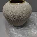 Ceramic Farmhouse Large Flower Vase,6.8 Inch Decor Terra Cotta Pottery Vase Boho Ceramic Rustic Vase for Home Decor Living Room Entryway Table Centerpiece Decor,Terracotta Vases.Wedding,Gifts