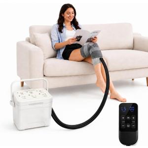 Ice Machine for Knee After Surgery, 6QT Cold Therapy Machine, Timer & Flow