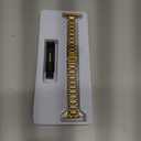 WFEAGL Thin Metal Bands Compatible with Apple Watch Band 42mm (Series 11 10) 41mm 40mm 38mm for Women, Slim Stainless Steel Wristbands for iWatch SE Series 9 8 7 6 5 4 3 2 1 (Gold)