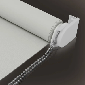 No Drill No Tools 100% Blackout Roller Shade | UV Protection | Easy-Care Fabric | Roller Blind for Windows & Doors | Pull Down Window Shade - Grey (27.5" W x 78" H)