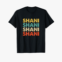 Shani Name T-Shirt Size L