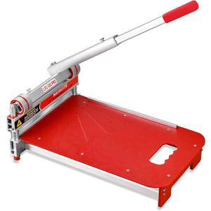13-Inch Heavy Duty Laminate & Vinyl Floor Cutter  Cuts Laminate, Bamboo, Engineered Wood, LVP, LVT, VCT, SPC, WPC, Vinyl Flooring  Multi-Angle Manual Floor Cutting Tool
