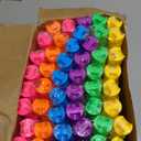 Shemira 48 Pack Bubble Wands in 6 Colors, Bulk Assortment Toys for Kids, Carnival Prizes, Themed Birthday, Wedding, Summer Outdoor Toys for Girls & Boys, Ideal Goodies Bags Stuffers