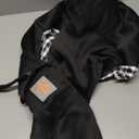 Tomkas Small Dog Sling Carrier - Classic Pocket & Classic Strap - for 3-10 lbs Pets(Black)