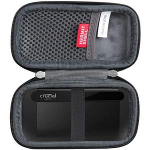2 x Hermitshell Travel Case for Crucial X8 1TB / 2TB / 4TB /500GB Portable SSD