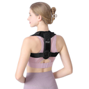 Alsoay Posture Corrector for Women and Men, Adjustable Upper Back Brace for Clavicle Support, Back Straightener Providing Pain Relief from Neck, Back, and Shoulder