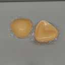 Double Sided Sticky Bra Push Up, Invisible Bra Pad Inserts for Large Breasts, Adhesive Bra for Bikini Swimsuit (Beige, Medium)