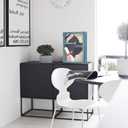 Love-KANKEI Shadow Box Display Case 11x14 Shadow Box Picture Frame with Linen Back Memorabilia Awards Medals Photos Memory Box Gift Rustic Blue