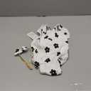 Fullfamous Baby Girl Ruffled Jumpsuit and Headband Set (12-18 Months, Daisy)