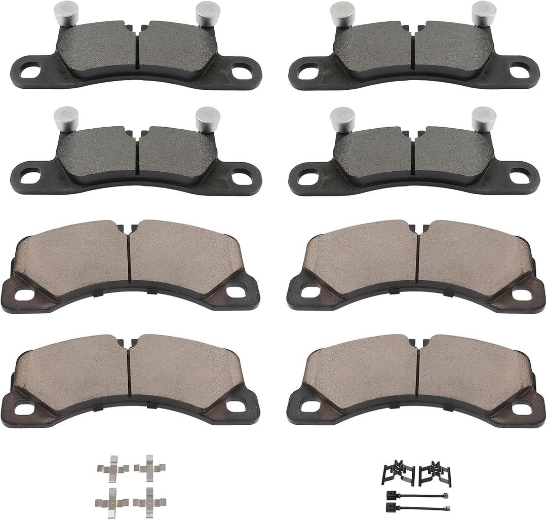 SCITOO D1349 D1453 8pcs Brake Pad Sets For Volkswagen For Tiguan 2011-2017