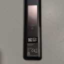 Samsung SolarCell Remote, Solar Powered, Self-Charging TV Remote Control, USB-C Rechargeable, Innovative Design, Made of Recycled Materials, 2025, VG-TM2560EN/ZA, Black