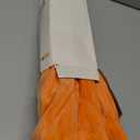 Velvet Throw Pillow Covers Orange Set of 2 20x20 Inch Pillow Covers, Soft Farmhouse Neutral Decorative Pillowcases for Couch Sofa Bed, Home Boho Decor, Modern Cushion Covers