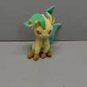Pokmon 8" Leafeon Plush - Officially Licensed - Eevee Evolution Figure - Authentic Soft Stuffed Animal Toy - Gift for Kids, Boys, Girls - 2+