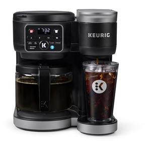 Keurig K-Duo Hot & Iced Single Serve & Carafe Coffee Maker, MultiStream Technology, 72oz Reservoir (Gen 2) (Black)