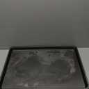 NutriChef 2-Piece XL Mega Cookie Sheet Baking Pans Set - 22" x 16" Extra Large Nonstick Carbon Steel Oven Baking Tray Pans, Stackable Bakeware, Black - NCLGBP16