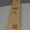 Wood Curtain Rods for Windows 48 to 84 Inch,1'' Diameter Drapery Rods with Imitation Wood Grain Leaf Pattern Finials,Boho Adjustable Heavy Duty Curtain Rods Set,36-88'',Color:Natural Wood