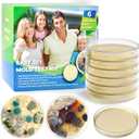 Mold Test Kit for Home - 6 PCS DIY Mold Detector with Detailed Identification Guide, Perfect for Air Quality Tester & Black Mold Testing Kit in HVAC Systems & Home Surfaces