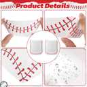 Roshtia 100 Pack Baseball Party Supplies Paper Food Trays Disposable Serving Tray Nacho Food Boats for Baseball Birthday Decorations (3lb)