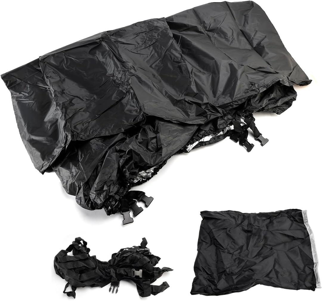 MAD HORNETS Universal Waterproof Duty Boat Cover 16-18Ft for Fishing Boat Shelterz