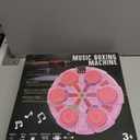 Music Boxing Machine Sport Toys for Kids and Adults,Wall Mounted Bluetooth Smart Punching Target,Training Pad Toy with Boxing Glove,Ideas Toys for Boys Girls Kids 3 4 5 6 7 8 9 10 11 12+ Years Old