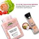 Himalayan Chef Pink Himalayan Salt Coarse Grain, 5 lbs Plastic Jar - Pure, Natural, Kosher, Mineral-Rich, Ideal for Grinder Refills, Cooking, Seasoning (EXP 02/01/31)