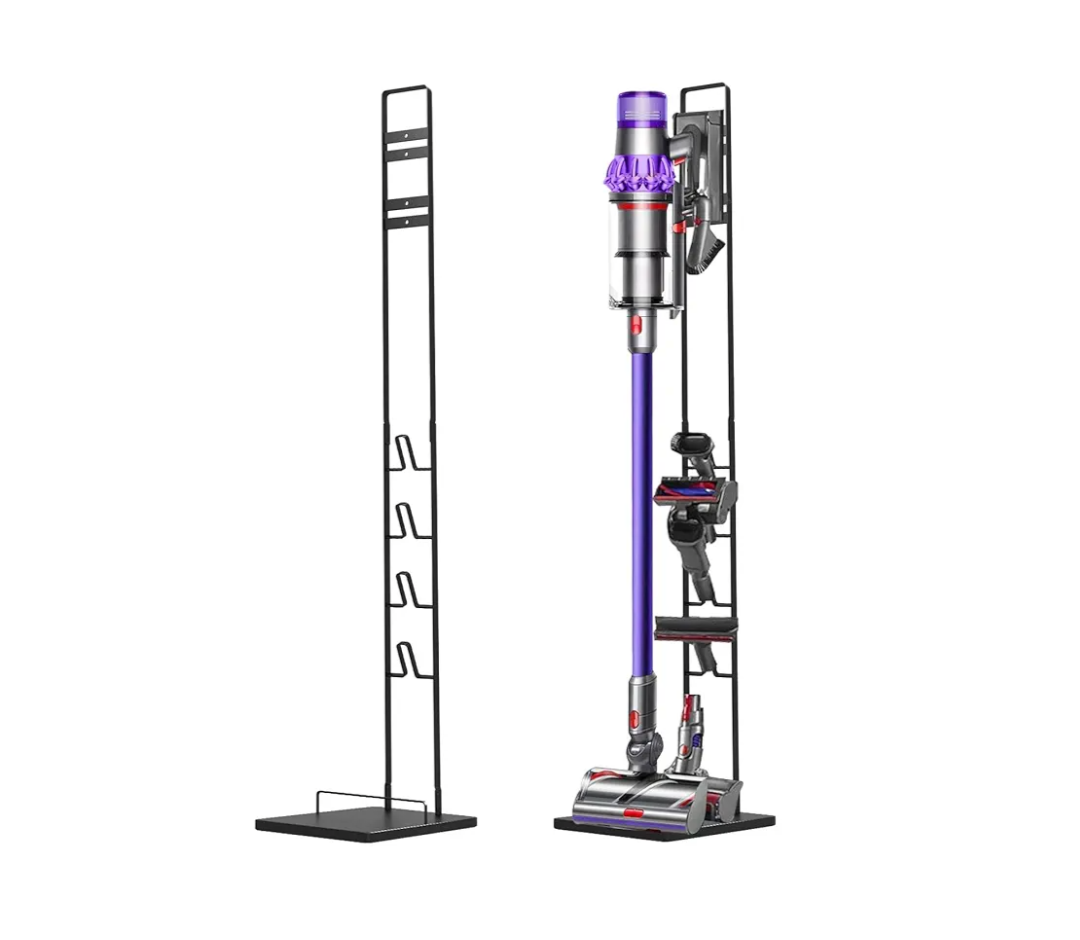 Foho Vacuum Stand for Dyson V11 V10 V8 V7 V6,Stable Metal Storage Bracket Stand Holder for Dyson Handheld DC30 DC31 DC34 DC35 DC58 DC59 DC62 Cordless Vacuum Cleaners & Accessories & Attachments