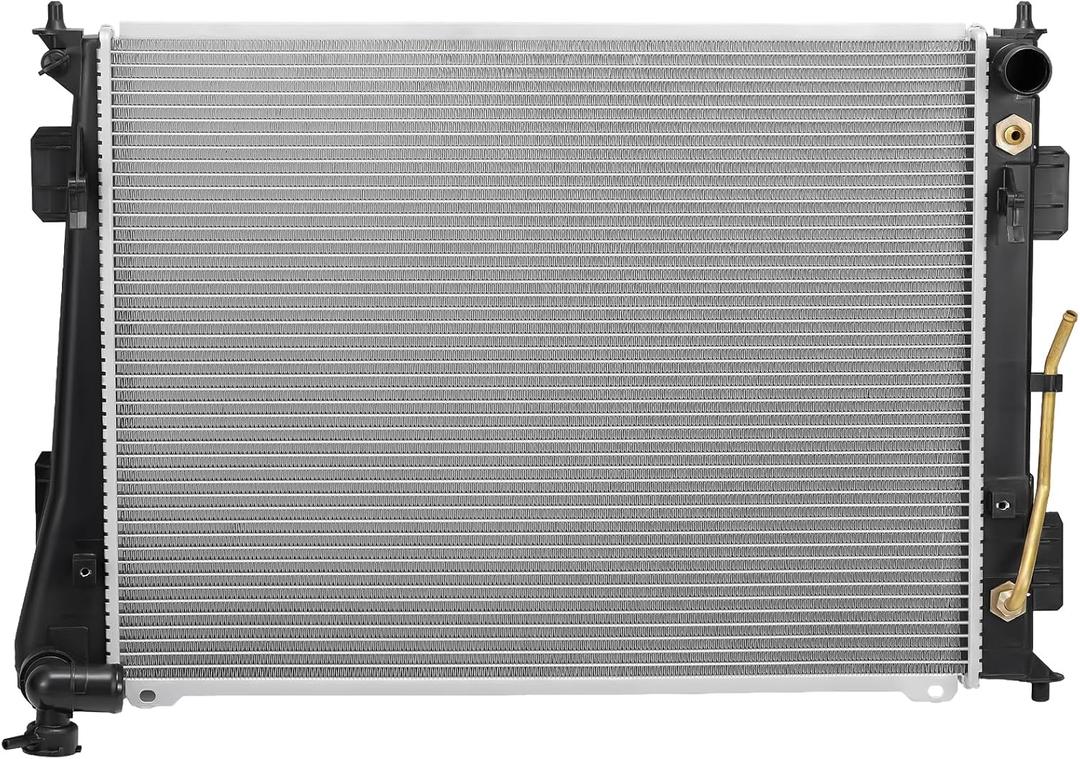 BDFHYK CU13191 Aluminum Radiator Compatible with Hyundai Azera 2012-2017,Compatible with Hyundai Sonata 2011-2014, Compatible with Kia Cadenza/Optima 2011-2016 3.3L V6/2.0L l4/2.4L l4 Replace 13191