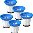 5 Pack 520280 HEPA Replacement Filter Only Compatible with Kenmore DS1030 DS1020 Cordless Stick Vacuum Lightweight Cleaner, Washable and Reusable Filters