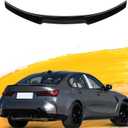 Rear Trunk Spoiler Compatible with 2019-2022 BMW G20 3-Series 320i 330i 330e M340i 318d 320d 330d M3 Sedan Tail Wing Spoiler Rear Trunk Lip Plastic