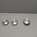 YAKKU 4PCS Wheel Center Caps for 2008-2019 Chevy Suburban Tahoe Yukon 83mm/3.25"" Car Wheel Hub Caps ABS Rim Center Hub Cover (Matte Silver, OD: 83mm(3.27"), ID: 76mm(2.99"))