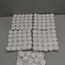 250 Pack Tealight Candles in Metal Cups - Clean, White Unscented Tealight with 3 Hour Long Burning Time - Votive Candles Bulk for Romantic Dinner, Weddings, Spa & Hotels