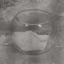 CYS EXCEL Large Glass Bubble Bowl (H-9.5" W-11", Approx. 3 Gal.) | Multiple Size Choices Fish Bowl Vase | Glass Round Bowl Terrarium | Globe Flower Vase Centerpiece