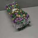 3 x 8 Pcs Carnival Decorations,15" Carnival Glitter Tree Picks Stems Ornaments Table Centerpieces Decor,Artificial Purple Gold Green Berry Flowers Branches Sprays for Carnival Party Home Decor