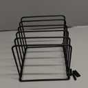 Cutting Board Organizer,Kitchen Cabinet Organizer,Divided Rack with 5 Slots for Baking Trays,Space-Saving Kitchen Storage for Cutting Boards, Cookie Sheet, Thin Pans and Baking Sheets Holder (1pcs)