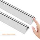 Grill Flavorizer Bars for Weber Summit 400 Series, Summit E/S 440/450/460/470, 8 PC Stainless Steel Gas Replacement Parts for Weber 67668 Grill Models, 18" x 1.6" x 1.2"