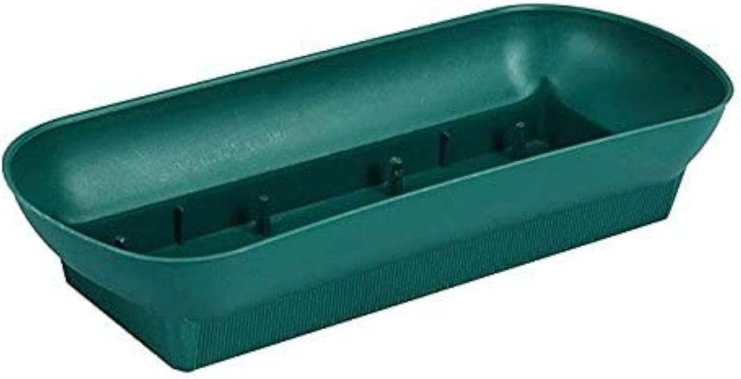 FloraCraft Plastic Design Bowl 2.2 Inch x 10.5 Inch Green