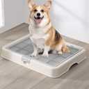 Smart Paws Pet Training Tray with Collector Dog Toilet Puppy Training Pads Holder (Grey)