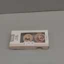 Bibs Pacifiers Color Collection, Set of 2 BPA-Free Latex Pacifiers Made in Europe, Round Nipple Baby Pacifier. (0+ Month (Pack of 2), Blush / Ivory)