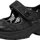 Coach Womens Lace Mary Jane Sneaker (7, Charcoal/Black)