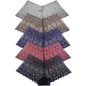 Womens Lace Cheeky Underwear Thongs Panties Lingerie for Sleep Lounge Beach Wear Shorts (XX-Large)