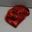 Baruisi Long Curly Wavy Red Wigs for Women Side Part Natural Looking Cosplay Synthetic Fiber Wig Heat Resistant Replacement Hair