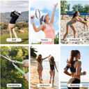 Potato Sport Sun Visor Hat Adjustable Summer Outdoor Travel Beach Ball Cap Empty Top Baseball Cap for Men Women (Black)