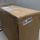 Amazon Basics 21" Hardside Carry-On Luggage, Hardshell Suitcase With Wheels, Expandable For Up to 25% More Space, With Scratch-Resistant Surface, Four Multi-directional Wheels, Black