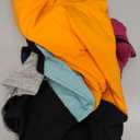 OLIKEME High Waisted Underwear for Women Tummy Control Cotton Plus Size Full Coverage Packs Ladies Panties Briefs (3X-Large)